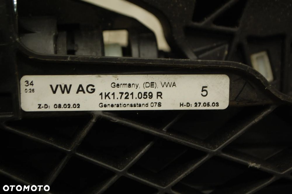 PEDAŁ SPRZĘGŁA POMPKA 1K1721059CH VW GOLF V 1.9 TDI AUDI SEAT SKODA 1K1721059CA JETTA V 1.6 TDI 1K1721059DS 1K1721059R 1T1721059DC VW CADDY III LIFT 1.6 TDI TOURAN - 12