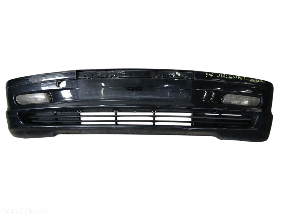 ZDERZAK PRZEDNI PRZÓD HALOGENY BLACK SAPPHIRE METALLIC BMW E46 - 1