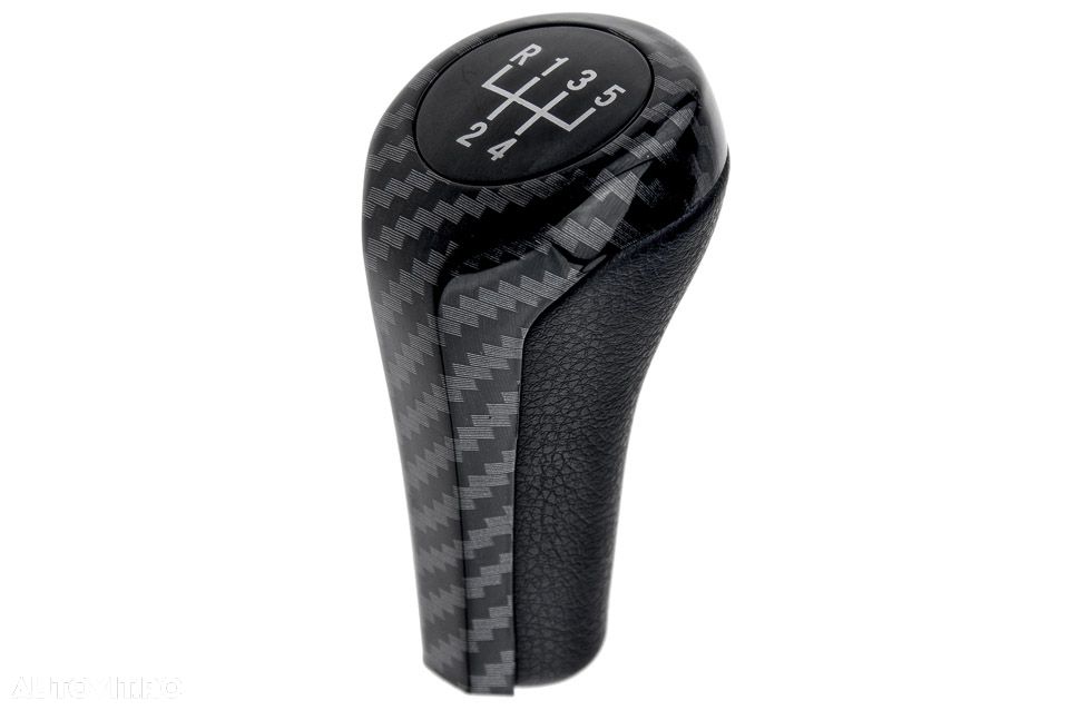 Maner schimbator viteze Bmw Carbon Bmw E46, E60, E61, E62, E63, E90, E91e, 92, X1, X3, X5 - 5 Viteze, NTY GZB-BM-004 - 1
