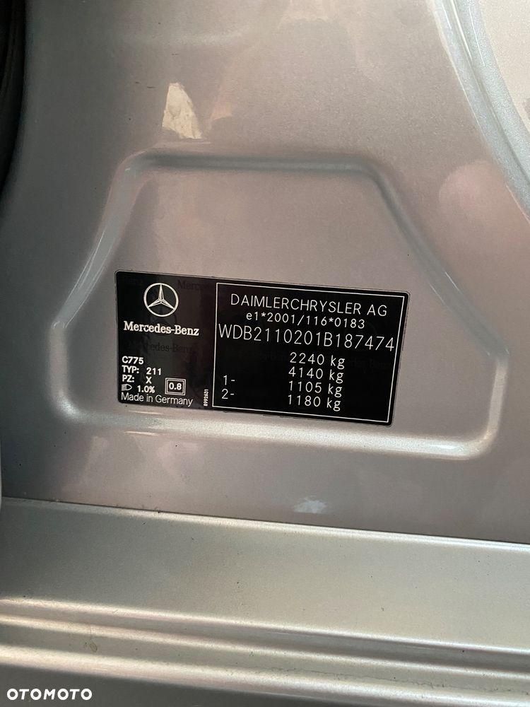 Mercedes-Benz Klasa E - 8