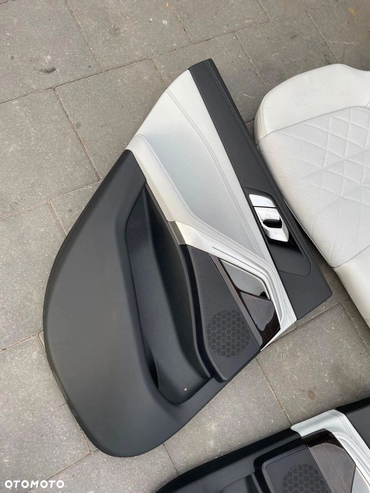 FOTELE TAPICERKA BOCZKI KANAPA TUNEL BMW X6 G06 SENSAFIN SILVERSTONE GRZANE - 12