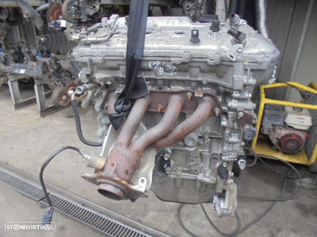 Motor 1Z RE32U TOYOTA AURIS 1 FASE 1 2007 1.6I 125CV 5P PRETO - 3