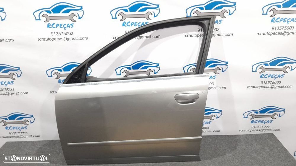 PORTA PORTAS FRENTE FRONTAL ESQUERDA AUDI A4 B6 8E0831051 FECHO ELEVADOR MOTOR PUXADOR VIDRO RETROVISOR RETROVISORES - 1
