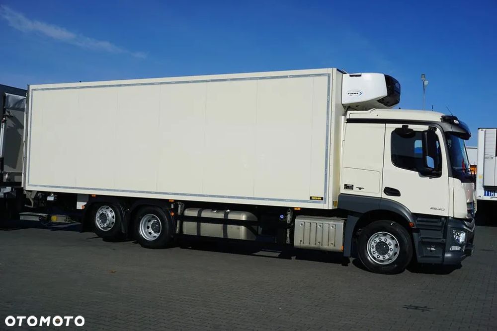 Mercedes-Benz ACTROS / 2540 / ACC / E 6 / ZESTAW PRZEJAZDOWY / CHŁODNIA + WINDA / 38 PALET - 35
