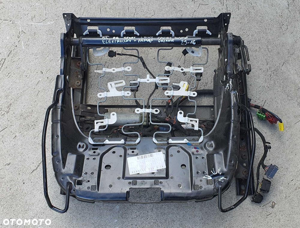 Audi A4 A5 elementy fotela stelaż ELEKTRYKA!!! PAMIĘĆ!!! ORYGINAŁ!!! - 14