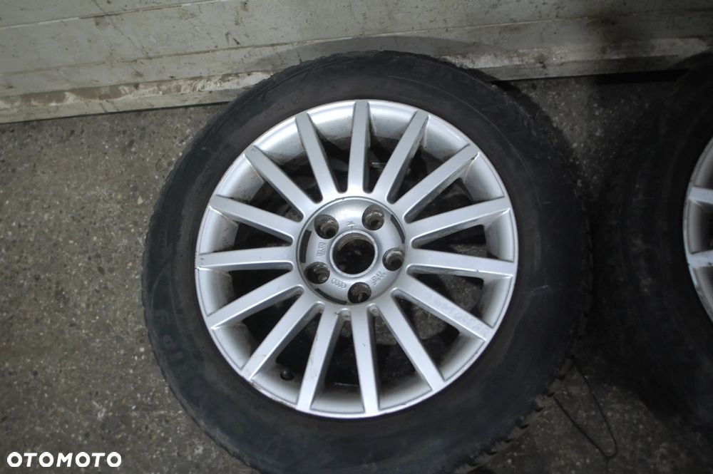 KOŁA FELGI ALUMINIOWE + OPONY 205/60R16 5X112 7J ET42 8E0601025AR AUDI A4 B6 B7 - 5