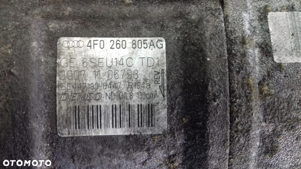sprężarka klimatyzacji 4F0260805AG A6 C6 2.7 TDI - 6