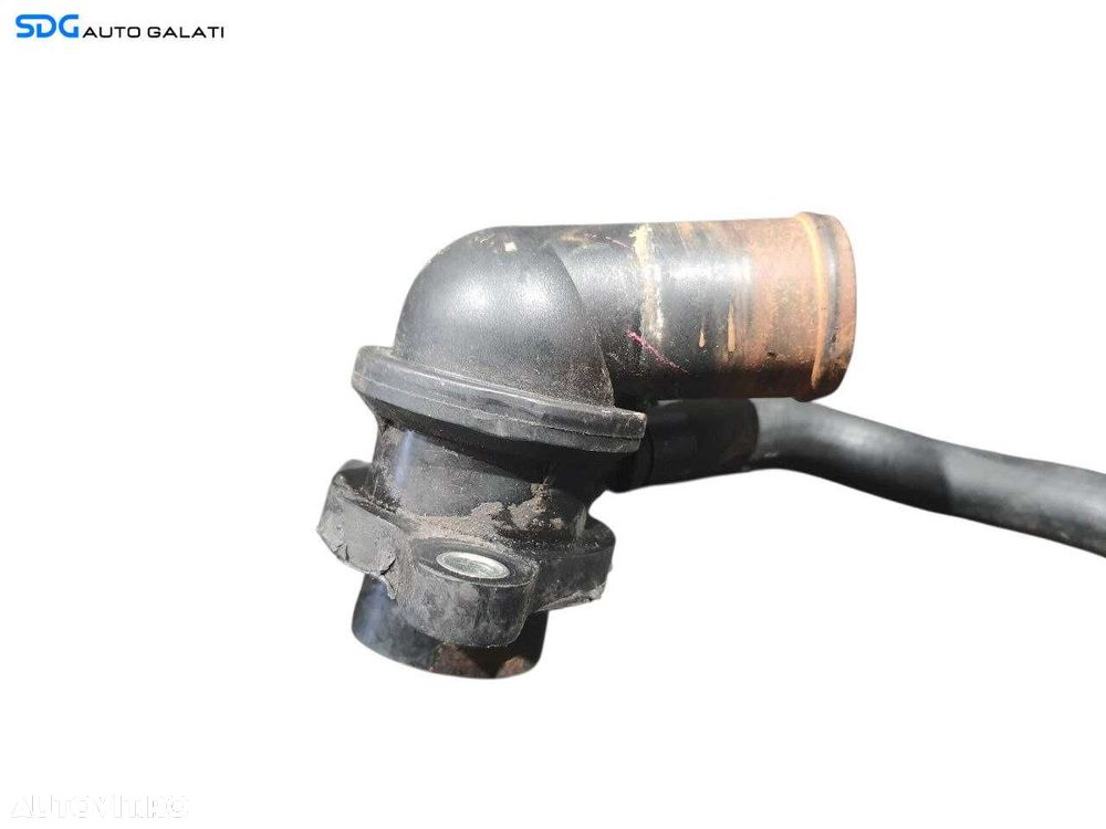 Corp Carcasa Termostat Apa cu Furtun Conducta Daewoo Nubira 1.6 B 1997 - 2005 Cod 96288089 [N3498] - 6