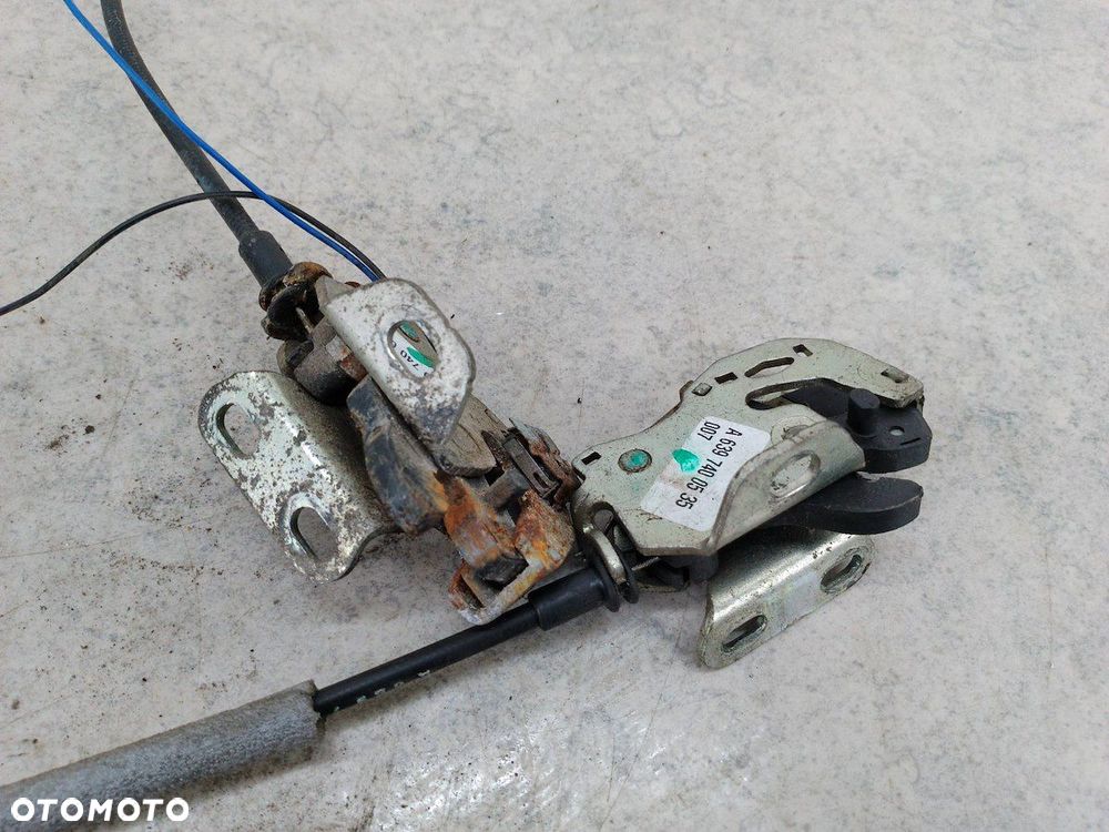 ZAMEK DRZWI SKRZYDŁOWYCH LEWY MERCEDES-BENZ VITO W639 A6397400235 - 6