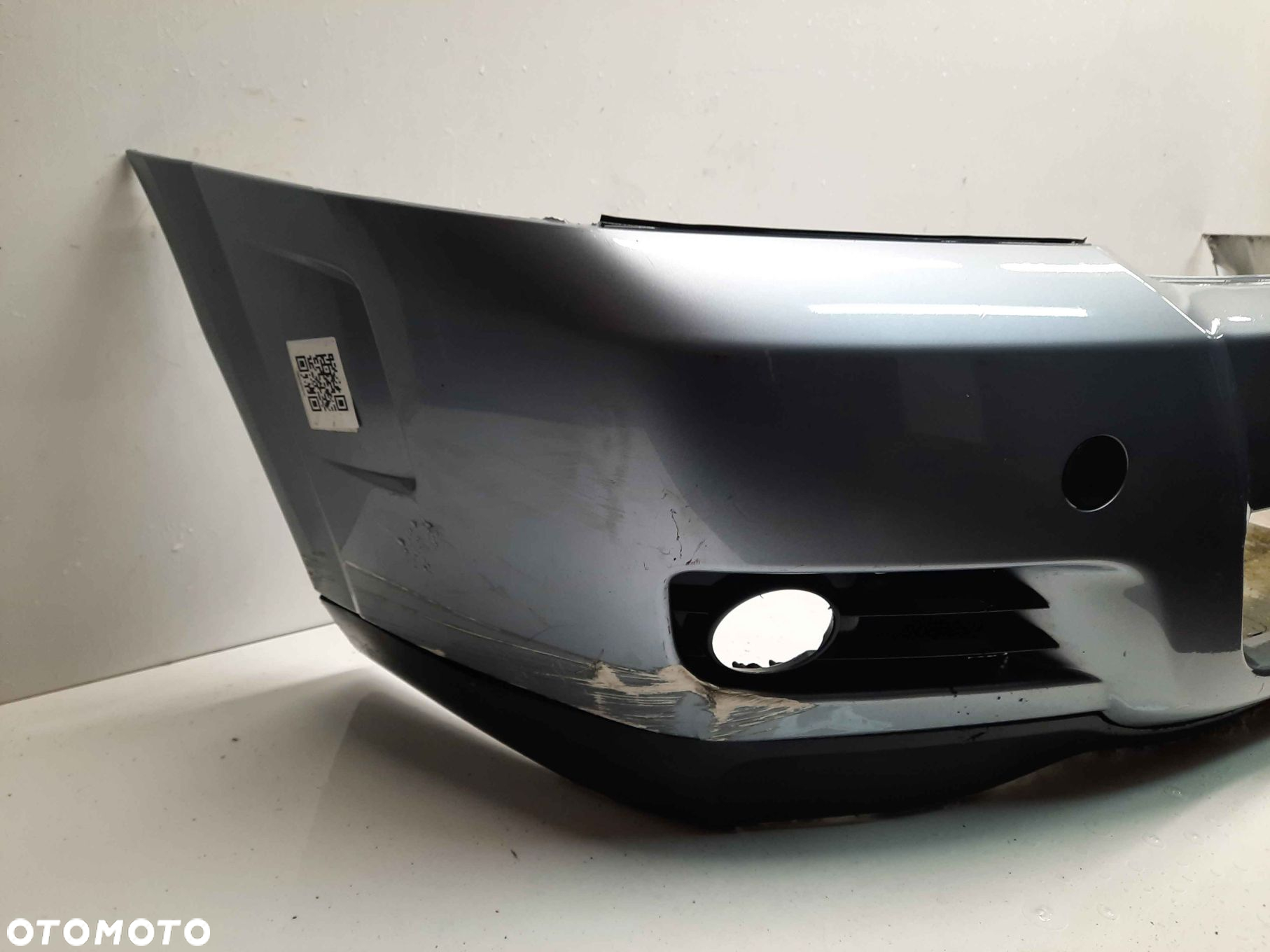^ ZDERZAK PRZÓD PRZEDNI OPEL VECTRA C GTS Z163 SZARY HALOGENY - 6