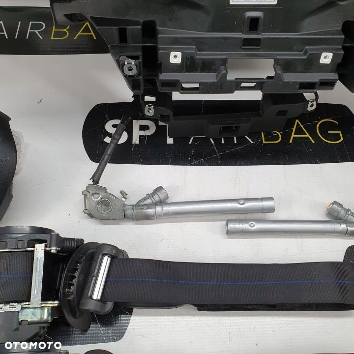 RENAULT MEGANE IV DESKA ROZDZIELCZA KONSOLA KOKPIT PULPIT PODUSZKI AIRBAG AIR BAG PASY KIT SET - 9