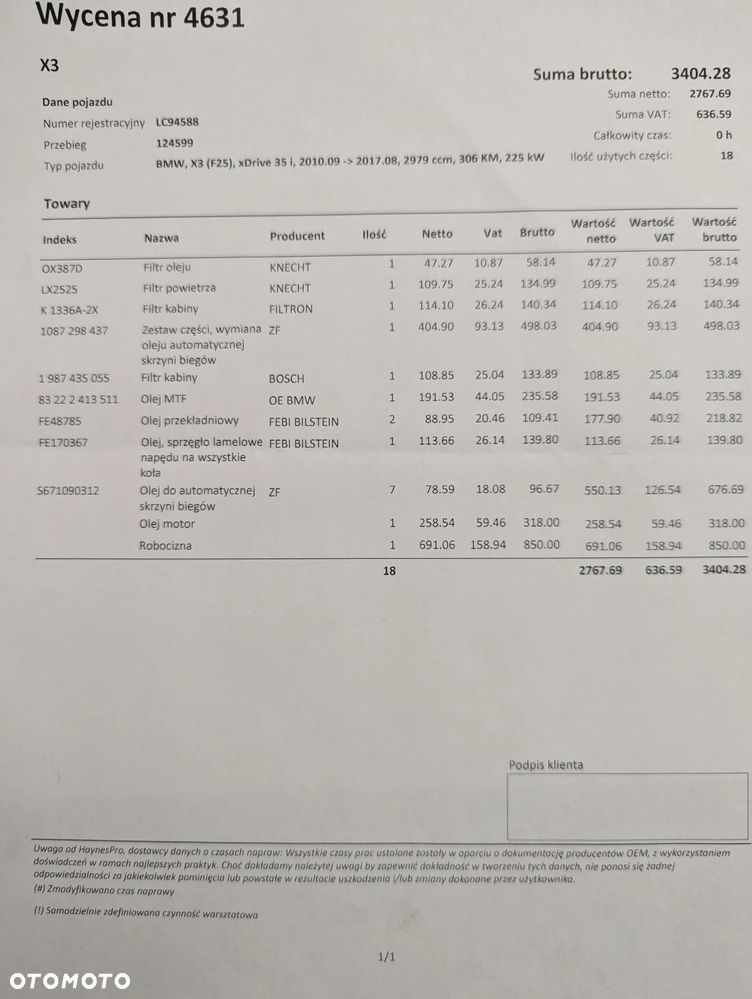 BMW X3 xDrive35i - 36