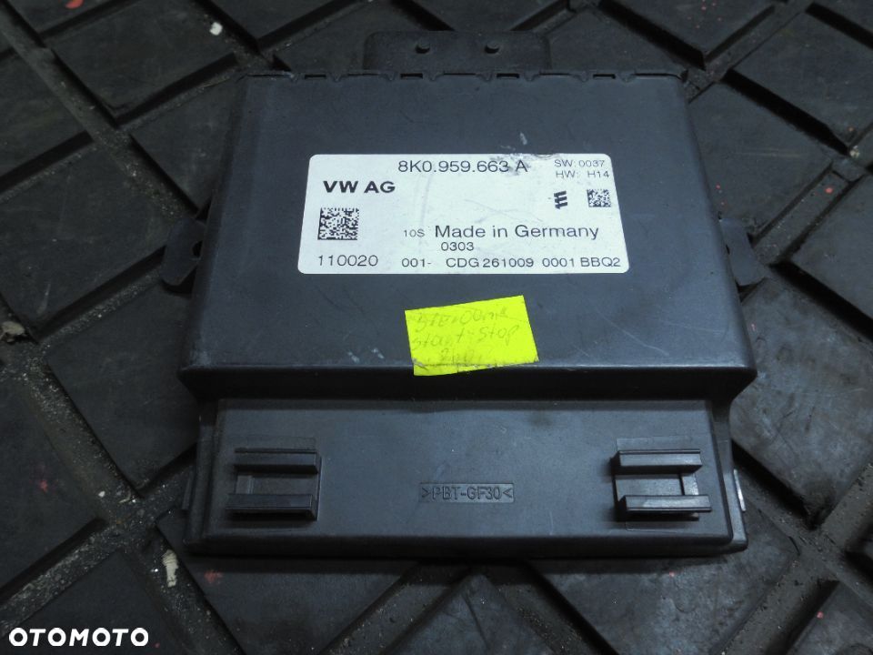VW PASSAT B6 STABILIZATOR NAPIĘCIA 8K0959663A - 1