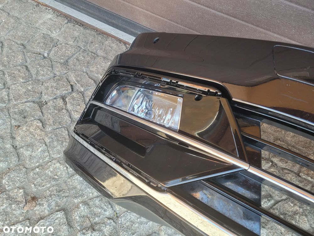 ZDERZAK PRZEDNI PRZÓD VW PASSAT B8 R-LINE LC9X SPRYSKIWACZE HALOGENY SPOILER - 8