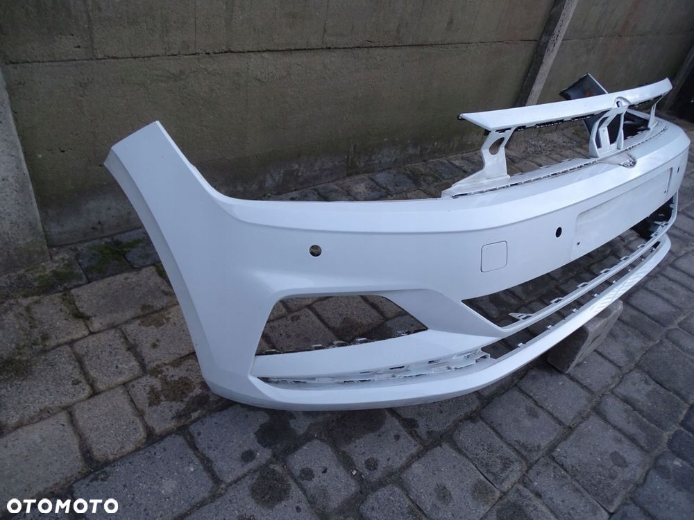 vw polo 2g0 - zderzak przedni - 2