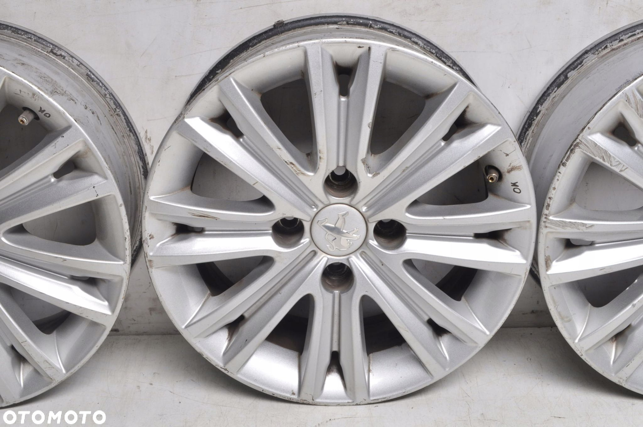 PEUGEOT FELGI ALUMINIOWE R15" 6J 4X108 ET23 9677376177 - 3