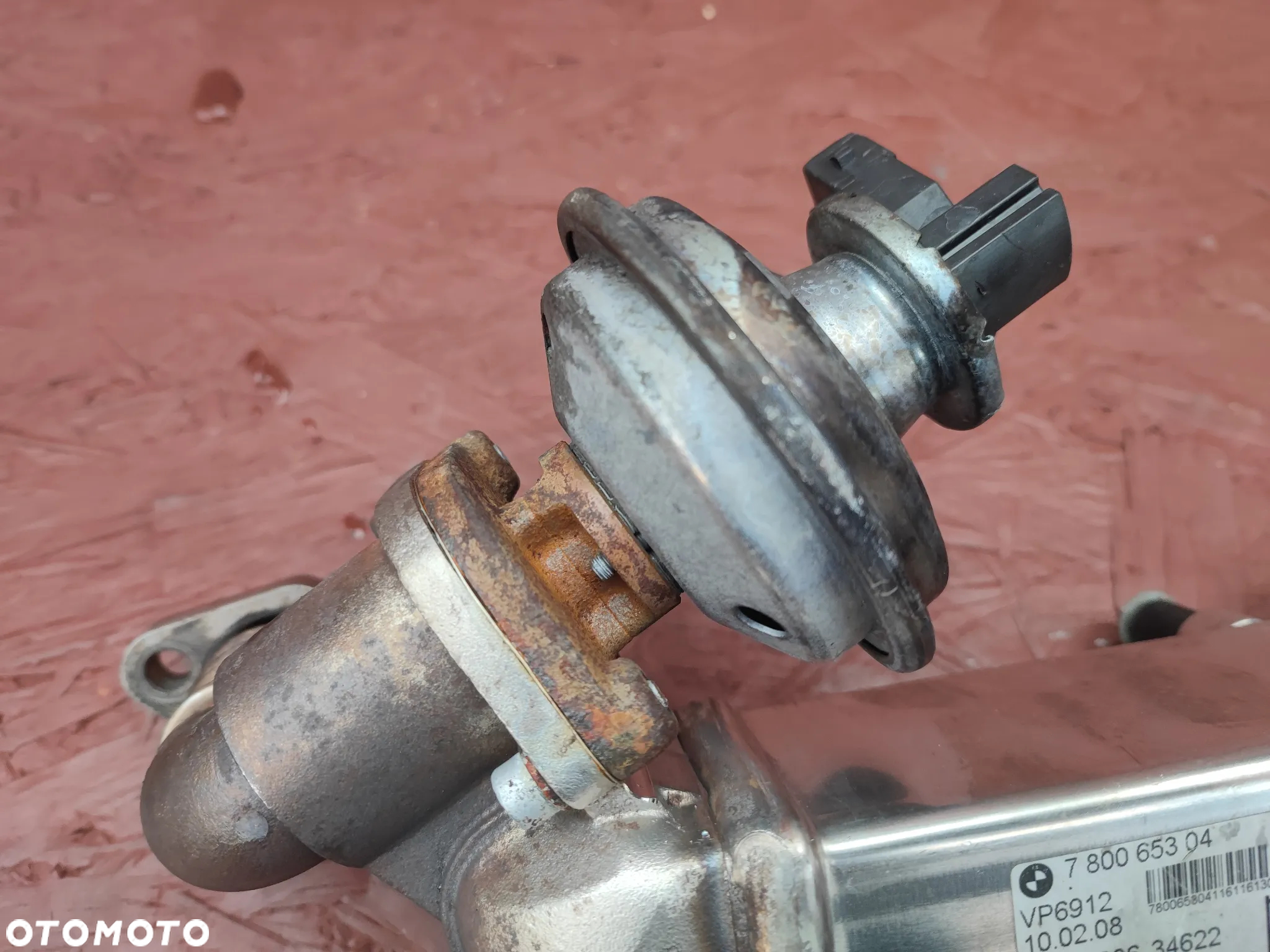 BMW E60 LCI / E90 / E91 / E92 / E81 / E87 ORYGINALNA CHŁODNICA EGR / CHŁODNICZKA EGR / CHŁODNICA SPALIN DO SILNIKÓW GAMY N47 ( 1.8D / 2.0D ) O NR. 11 71 7 800 653 / 11 71 7 801 942 / 11 71 9 886 716 OEM W BARDZO DOBRYM STANIE - 5