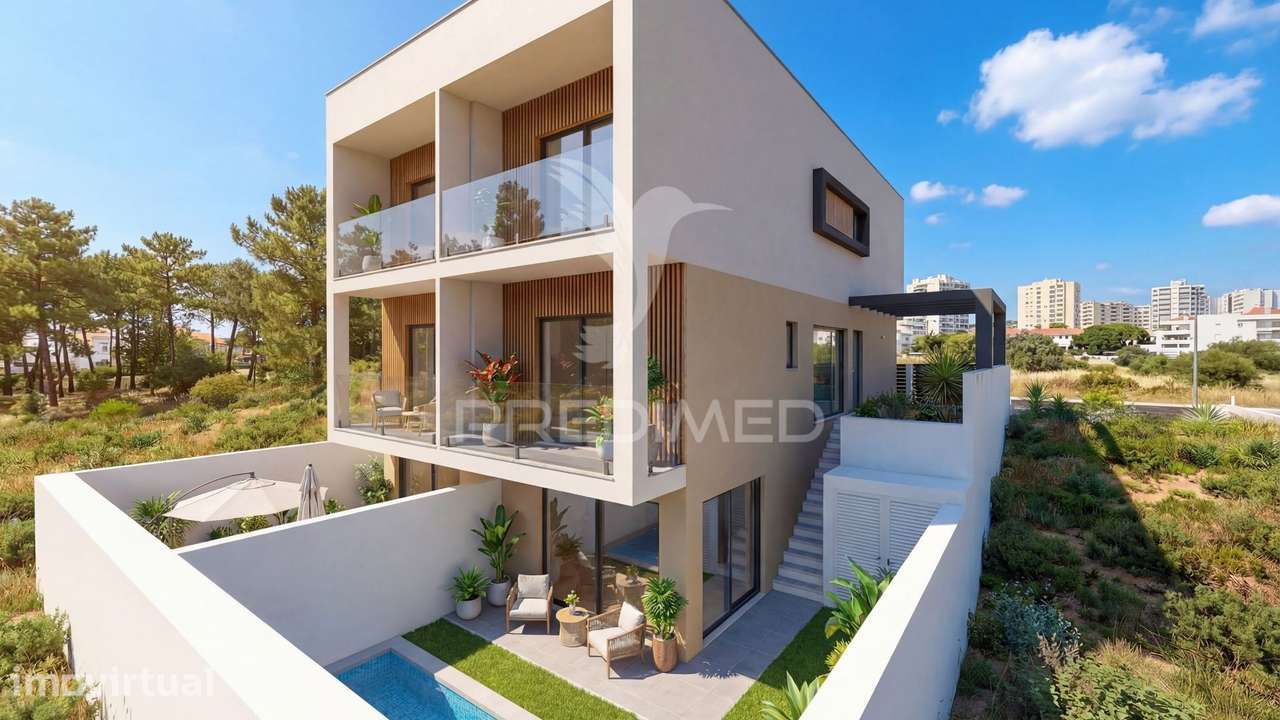Moradia Nova Geminada de Luxo no Pinhal General - Grande imagem: 5/12