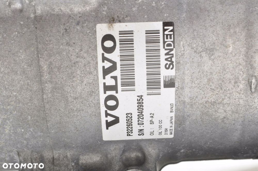 VOLVO XC60 XC90 II T8 HYBRID SPRĘŻARKA KLIMATYZACJI 32260523  P32260523 - 5