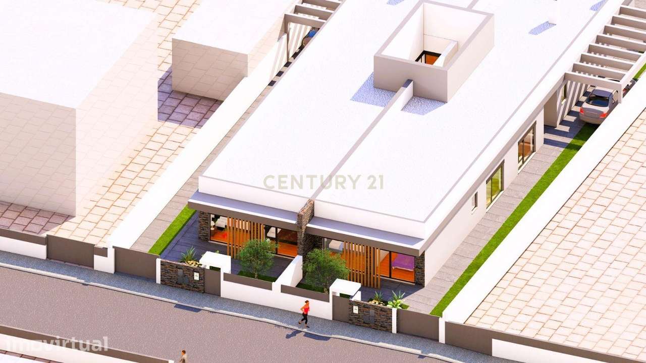 Moradia Contemporânea T4, Construção Nova, com Piscina, em Fernão Ferr - Grande imagem: 4/31