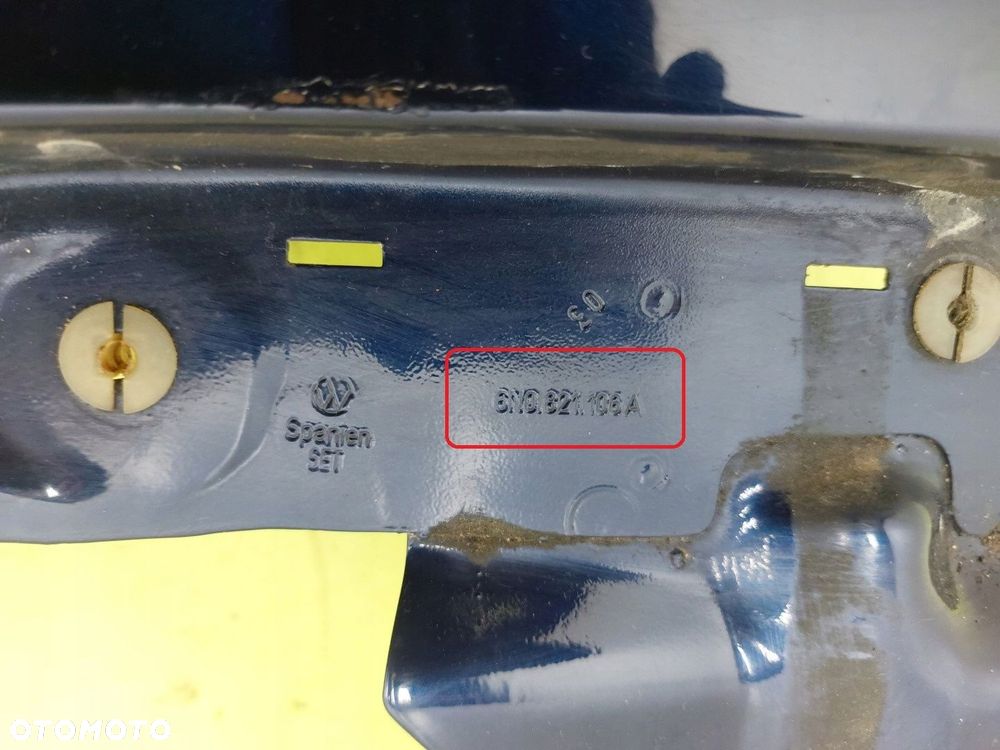 Błotnik przedni lewy VW POLO III 1999-2001 LIFT LB5N GRANATOWY - 7
