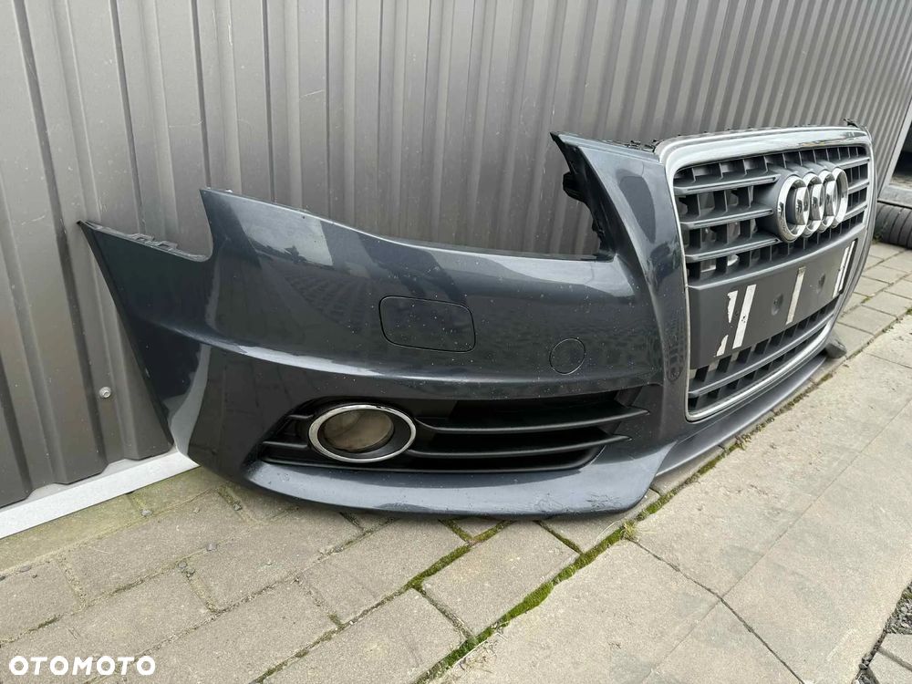 Audi A4 B8 S-Line Zderzak Przód Przedni LZ7H kompletny ładny Xenon 08-11r. - 6