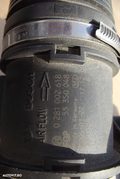Debitmetru aer Opel 1.3cdti 1.7cdti 1.9cdti carcasa filtru aer astra H - 2