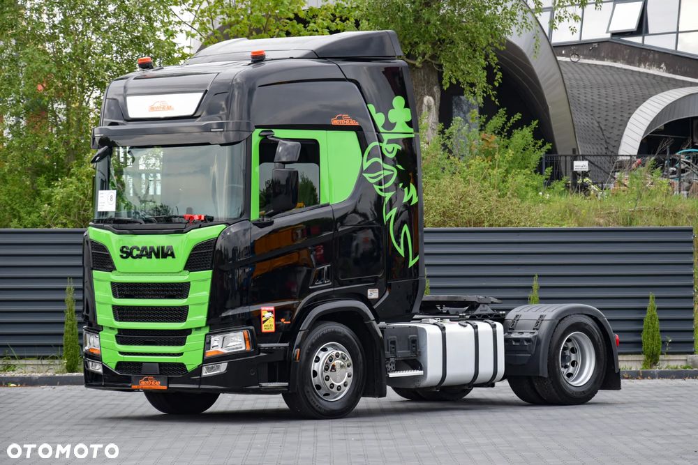 Scania R450 / EURO 6 / RETARDER / KLIMATYZACJA POSTOJOWA / ACC / KLIMA / LEDY / NISKI PRZEBIEG / SERWISOWANA / SPROWADZONA - 1