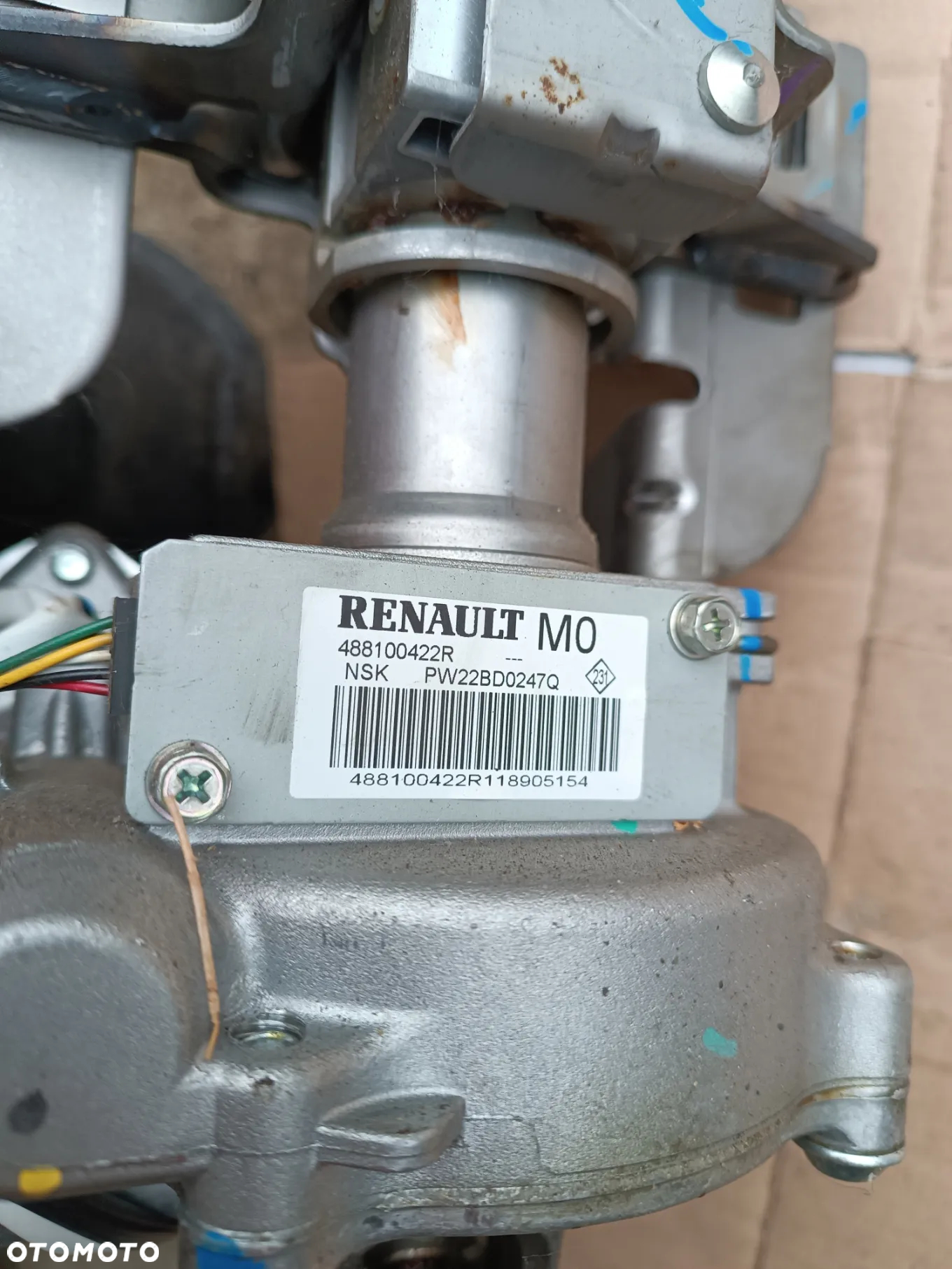KOLUMNA KIEROWNICZA WSPOMAGANIE 488100422R  RENAULT MEGANE IV - 5