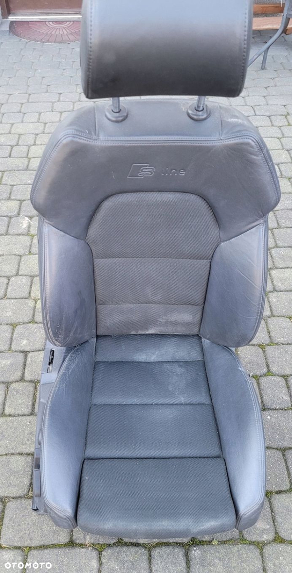 AUDI A6 C6 S-LINE FOTEL PRAWY ELEKTRYCZNY PODGRZEWANY KUBEŁKOWY