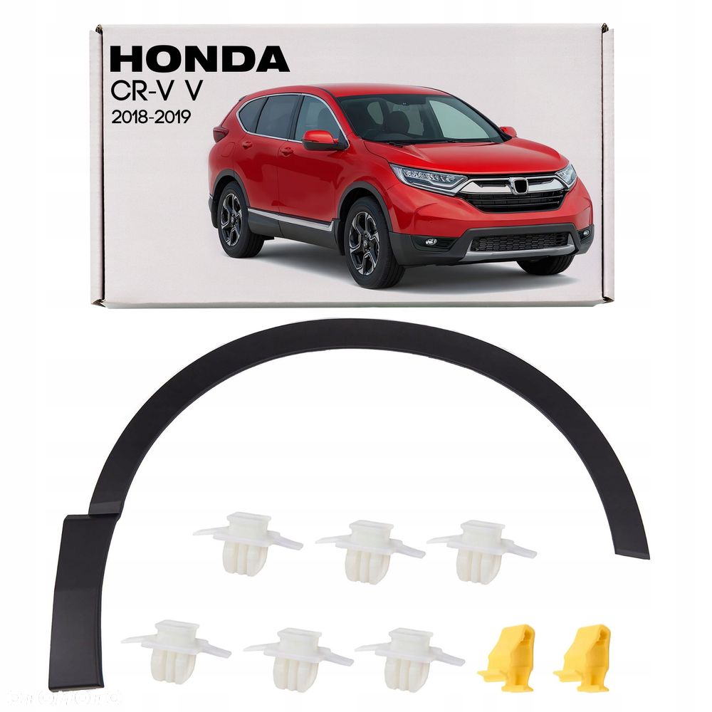 honda cr-v v 2018-2019 listwa prawego przedniego błotnika 74115tlaa0 - 1