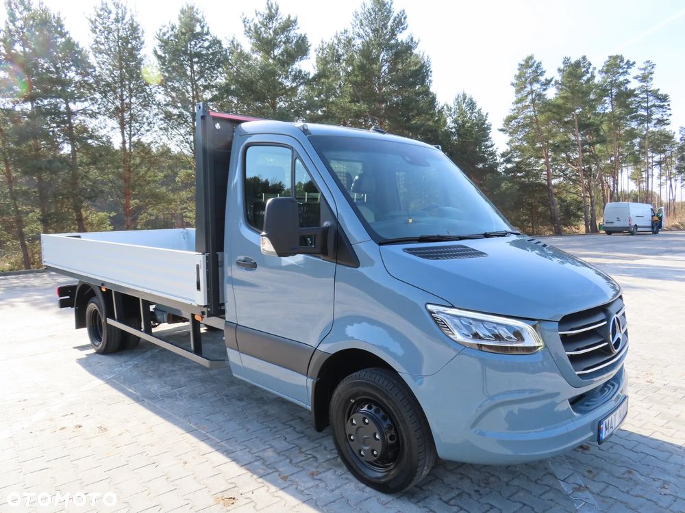 Mercedes-Benz Sprinter 519 CDI 190 KM Skrzynia Otwarta 4313 mm Długa 8.E.Palet Rozstaw Osi 4325 mm DMC 3500 Kg Ładowność 926 Kg WZMACNIANY HAK 3500 Stan Jak Nowy POLECAM - 8