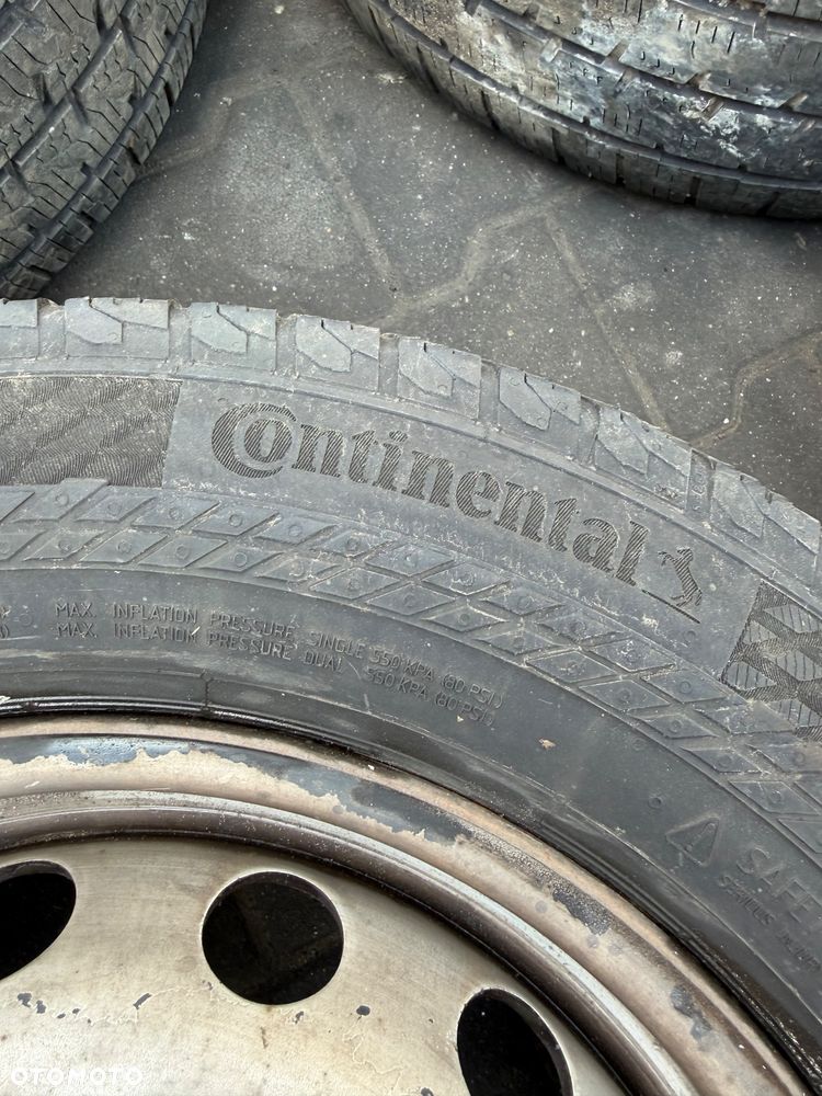 Komplet kół Multisezon 225/65R16C Continental VanContact 4Season opony 2025r Renault Master III - 5
