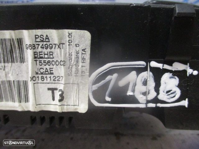 Comando Sofagem 96874997XT   PEUGEOT 206 +  2009 1.4HDI 70CV 5P CINZA - 6