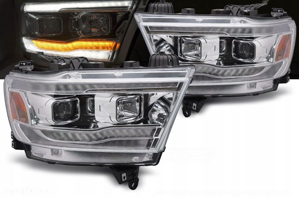 Reflektor Lampa Dayline LED Tube Neon Tuning Dodge Ram V 5 1500 2019-2024 - 2