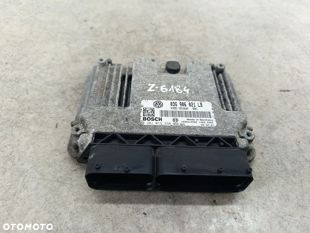 KOMPUTER, STEROWNIK SKODA OCTAVIA II 03G906021LB 0281013238  1.9 TDI 105KM - 3