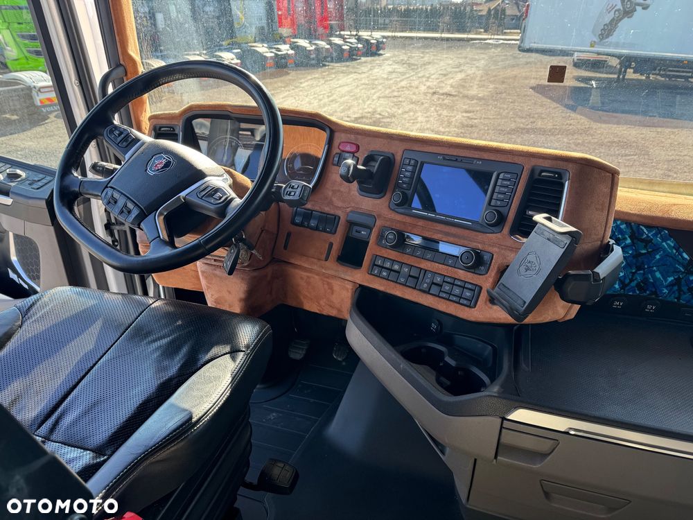 Scania S500 / Automat / Full AiR / Retarder / ACC / Led / TV / 2 Zbiorniki / Stan BDB / z Francji - 35