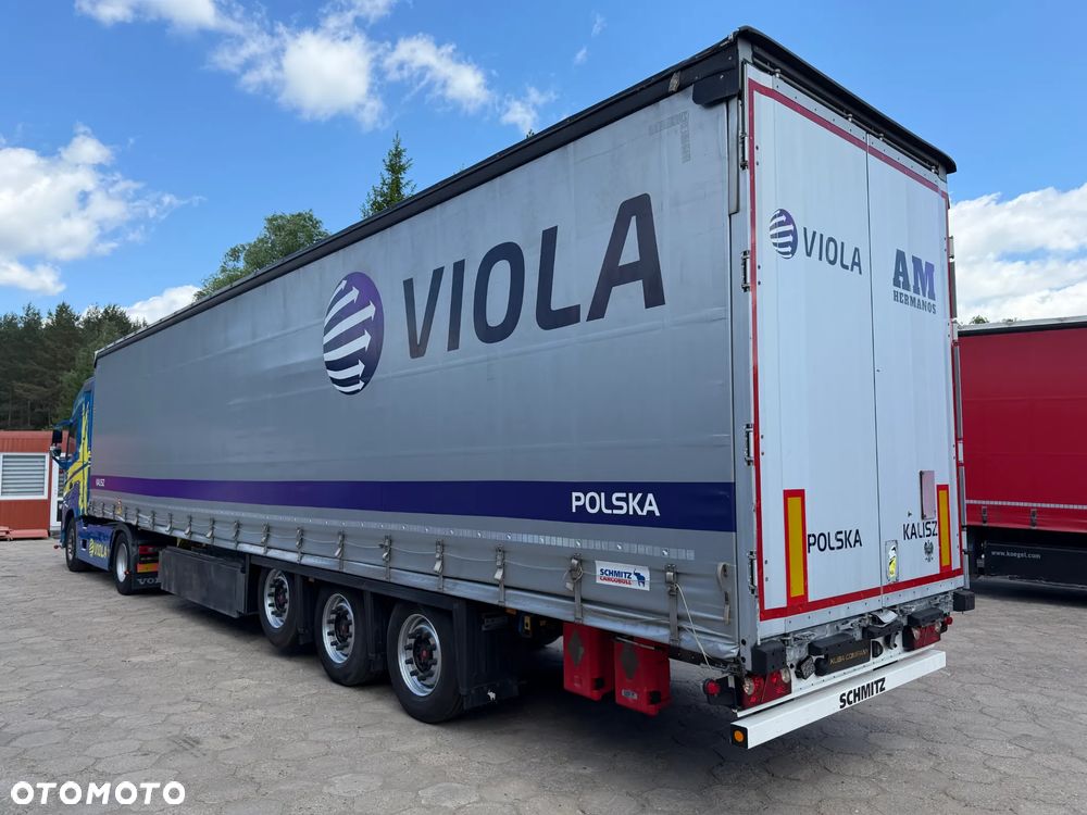 Schmitz Cargobull VARIOS / MEGA i STANDARD / NOWE OPONY DUNLOP / KOSZ PALETOWY / OŚ PODNOSZONA / OSIE SAF / PODNOSZONY DACH / SKRZYNKI Z GAŚNICAMI / PIĘKNY STAN !! - 5