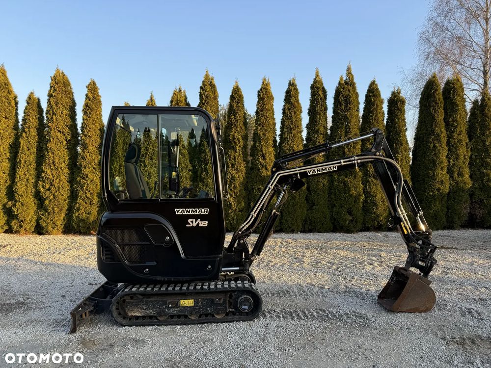 Yanmar SV18 SV 18 / 2017 ROK / TYLKO 2101 MTH! / POWERTILT / Z NIEMIEC / PIĘKNA / ORYGINAŁ / 15 16 17 20 22 301.6 301.8 VIO PC KX 018 19C 16C - 8