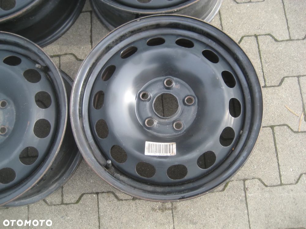 vw touran golf v felgi stalowe 4szt. 6,5x 16 et50 5x112 1k0601027a - 4