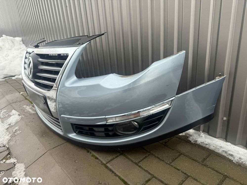 Vw Passat B6 Zderzak Przód Przedni Kompletny LB5M 05-10 - 12