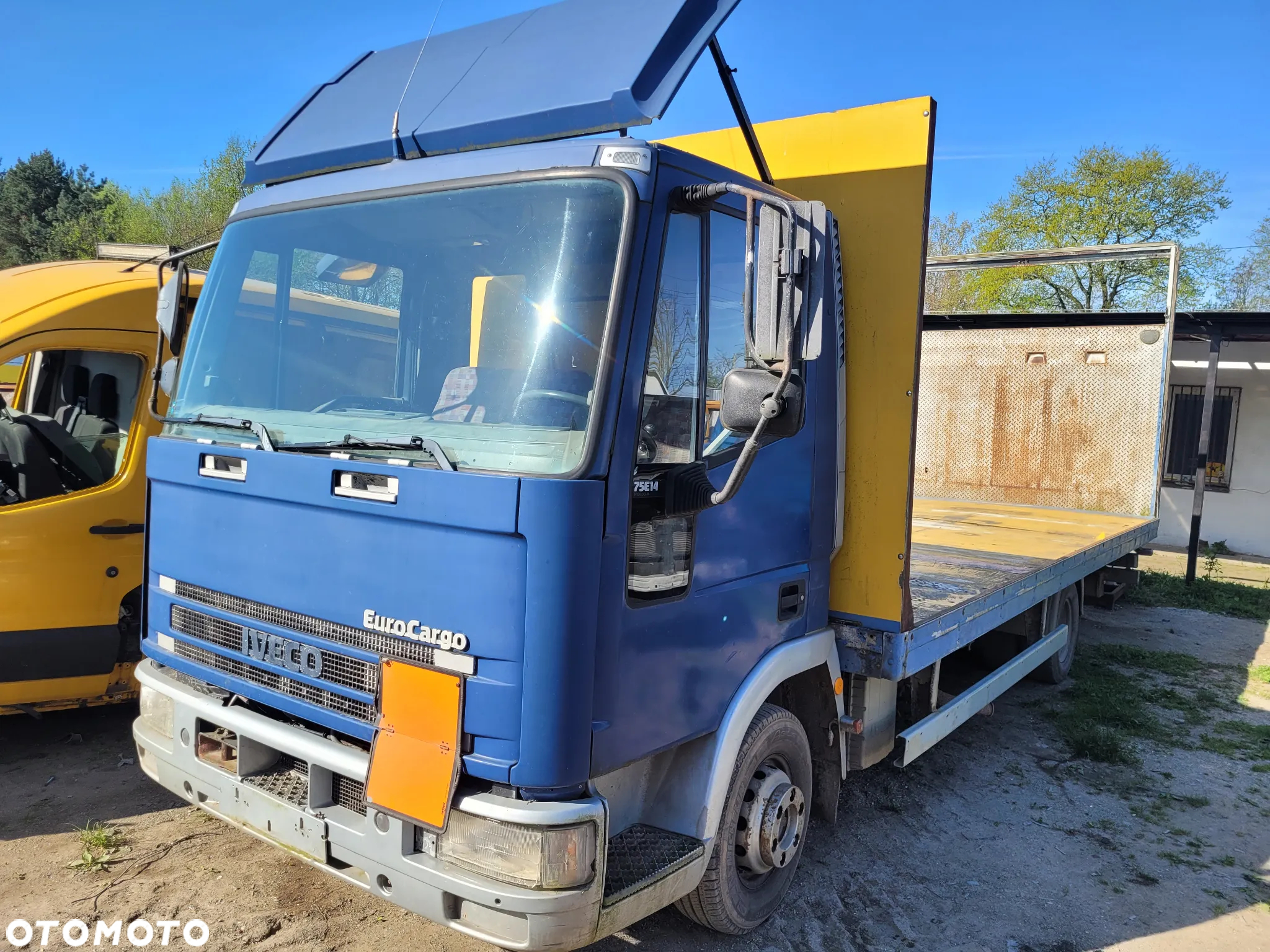 iveco eurocargo 75e14 silnik 3.9td 8040.45 skrzynia sanki belka przód tył wahacz zacisk zwrotnica - 2