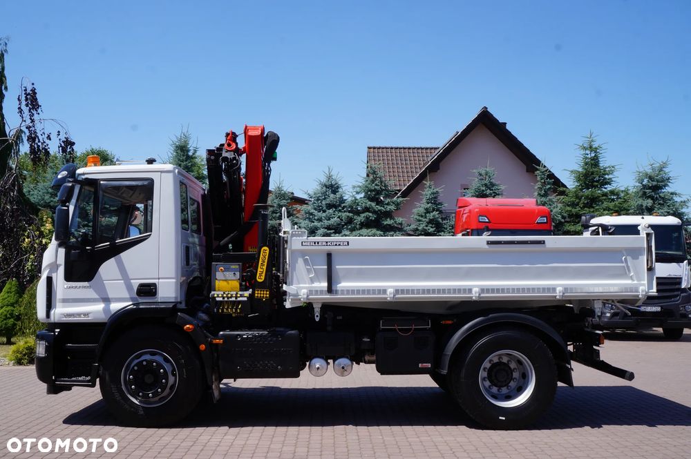 Iveco EUROCARGO 180-320 4x2 WYWROTKA MEILLER + HDS PALFINGER PK 12.501 SLD5 PILOT E 6 - 3