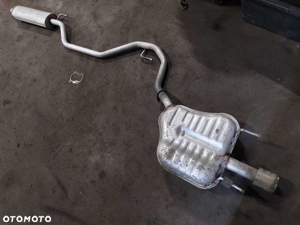 TŁUMIK WYDECH ŚRODKOWY + KOŃCOWY OPEL VECTRA C 1.8 16V - 2