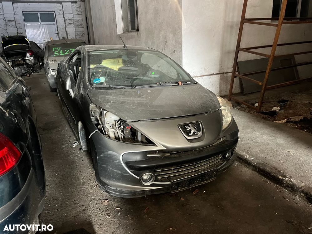 Bara fata completa Peugeot 207 CC cabrio gri inchis 2007 - 3