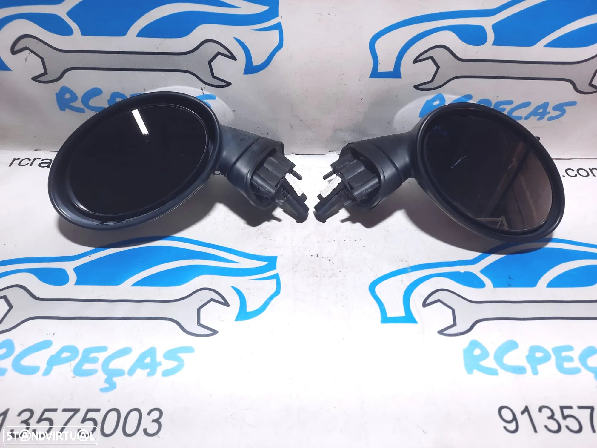 .ESPELHO RETROVISOR ESQUERDO DIREITO MINI COOPER R52 CABRIO 51167192470 7192470 51167192471 7192471 COOPER R53 R50 CROMADO ESPELHOS RETROVISORES ELETRICO AQUECIDO - 7
