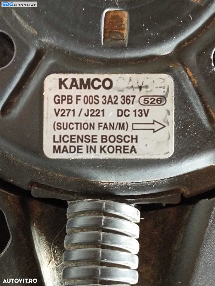 Ventilator Electroventilator Chevrolet Lacetti 2.0 D 2005 - 2011 Cod F00S3A2367 96839986 96436110 [M5755] - 5
