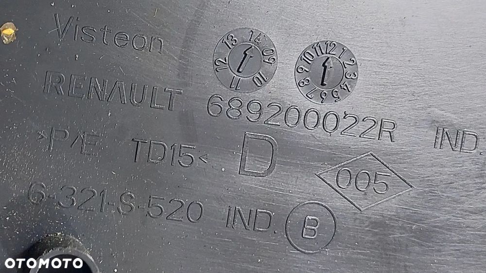 ZASLEPKA OSLONA DESKI RENAULT MASTER III MOVANO SLASK WYSYLKA - 3