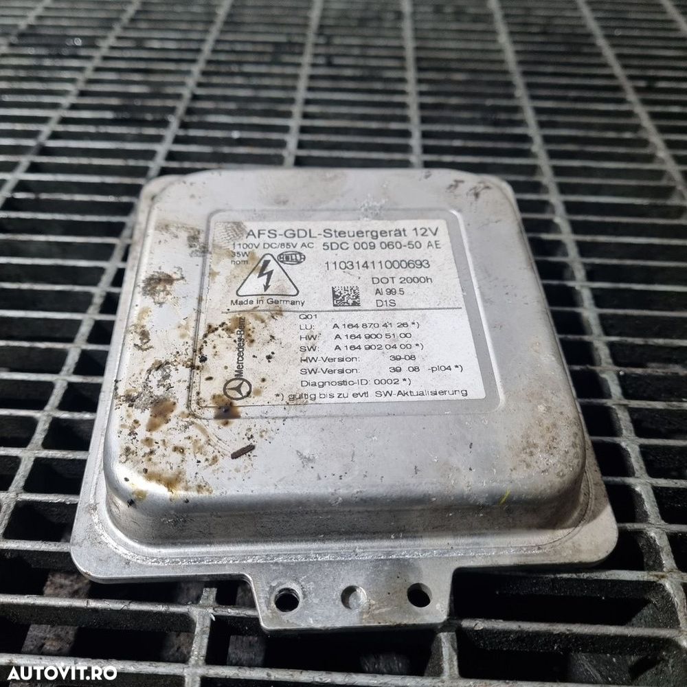 Balast Xenon Mercedes ML W164 Facelift 2008 - 2011 (1425) Stanga A1649020400 - 2