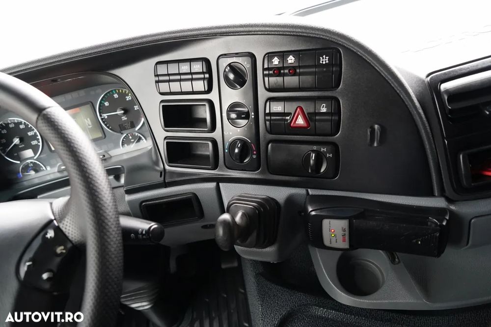 Mercedes-Benz ACTROS 2644 / 6X4 / BASCULATOR / 2X PLĂCI HIDRAULICE / + HIAB 166 ES-5 HDS / TELECOMANDĂ / ROTATOARE / EPS + AMBREIAJ / EURO 5 - 30